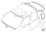 BMW Genuine Exterior Trim Grill Seals Windshield Moulding Front Lower  323i 325i 325xi 328i 328xi 330i 330xi 335i 335xi M3 323i 328i 328xi 335d 335i 335xi M3 325xi 328i 328xi 328i 328xi 328i 328xi 335i 335xi M3 328i 328xi 335i 335is 335xi M3 328i 335i M3 328i 335i 335is M3