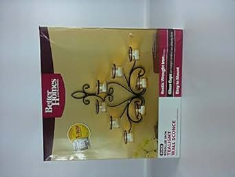 Amazon.com: Better Homes and Gardens Tealight Sconce: Home Improvement