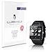 ILLUMISHIELD Screen Protector Compatible with Sony Smartwatch 2 (3-Pack) Clear HD Shield Anti-Bubble and Anti-Fingerprint PET Film
