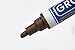 Grout Pen Brown Tile Paint Marker: Waterproof Grout Paint, Tile Grout Colorant and Sealer Pen - Brown, Narrow 5mm Tip (7mL)