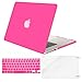Mosiso Plastic Hard Case with Keyboard Cover with Screen Protector for MacBook Pro Retina 13 Inch, Light Red