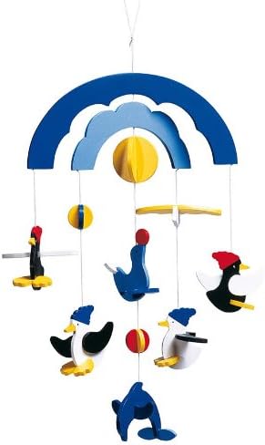 Goki Mobile Penguins Baby Toy