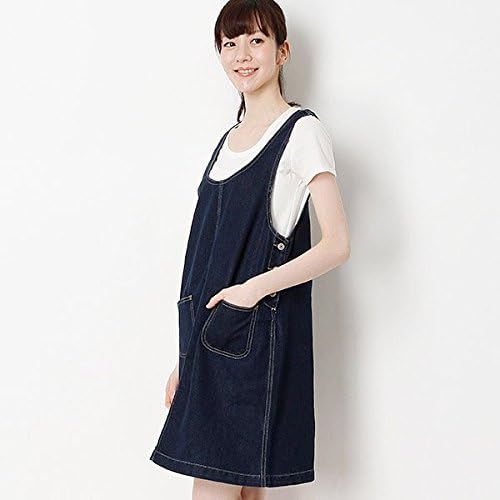 Amazon イーハイフンワールドギャラリー E Hyphen World Gallery デニムサロペット 157インディゴ S ワンピース チュニック 通販