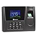 Realand ZDC20 Fingerprint Time Clock Attendance Biometric Time Attendance Recorder System(2.8 Inch TFT screen,Fingerprint + Password + ID Card,Support USB Flash Drive Download)