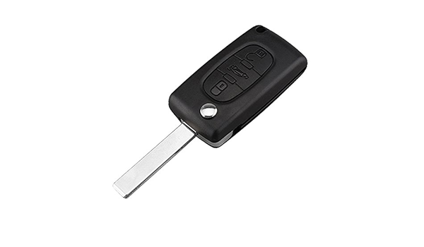 Cikuso ce0523 klappfernautoschl Llave 3 Botón para Citroen ...