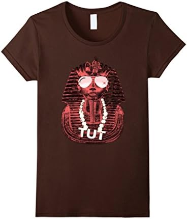 Womens HIP HOP JEWELRY KING TUT T-SHIRT COSTUME EGYPTIAN MEN ABS Medium Brown