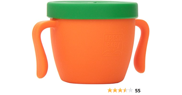 silicone baby snack cup