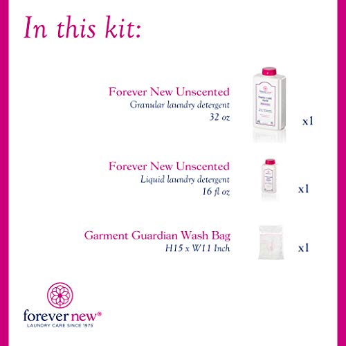 Forever New Laundry Essentials Kit Granular and Liquid Detergent