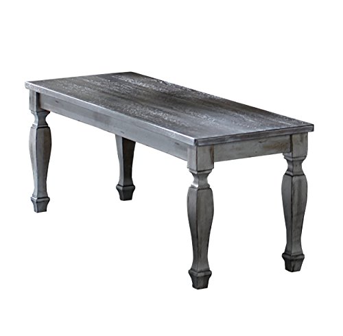 Amazon Com Homelegance Fulbright 48 Dining Bench With Turned