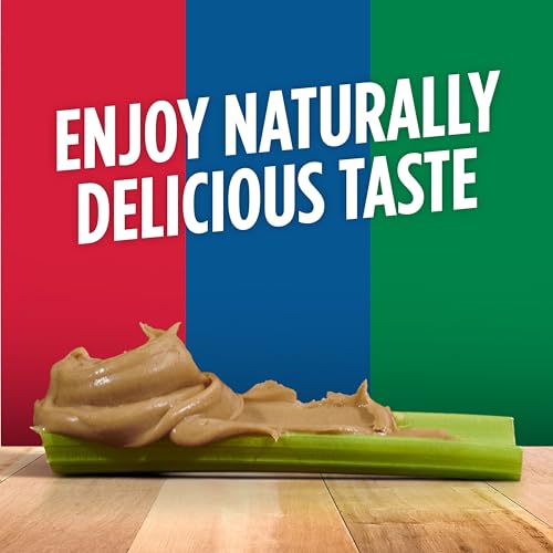 JIF NATURAL CREAMY PEANUT BUTTER SPREAD AND HONEY – CONTAINS 80% PEANUTS, 16 OUNCES