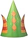 8-Count Child-Sized Party Hats with Cutouts, Dragons