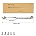 DerBlue 4 Pcs 200N/45lb Gas Strut Lift Support Cabinet Door Lift Pneumatic Support
