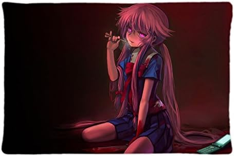 Mirai Nikki Future Diary Personalized Creative Personalized Pillowcase Bedding Pillow Slips 20"X30"(Two Size)