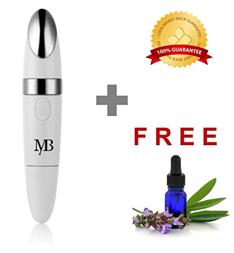 Anti-aging ultrasonic face and eye massager, essential …