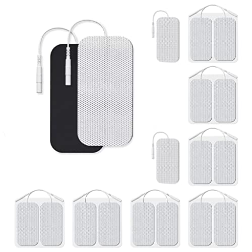 Syrtenty TENS Unit Replacement Pads Pack of 16 Electrode Squares for