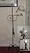 Wrought Iron Floor Lamp Star Top - Amish Made
