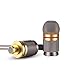 Betron YSM1000 Headphones, Earbuds, High Definition, in-Ear, Noise Isolating, Heavy Deep Bass for Apple iPhone, iPod, iPad, Samsung Cell Phones and Smartphones (Gold with Microphone)thumb 1