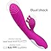 Rabbit G-Spot Waterproof Powerful Vibrator 800mAh, LUV-SPOT USB Rechargeable Adult Sex Toys Silicone Electric Wand Handheld Massager Vagina Clitoris for Women or Couples