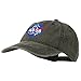 e4Hats.com NASA Insignia Embroidered Pigment Dyed Cap - Black OSFM