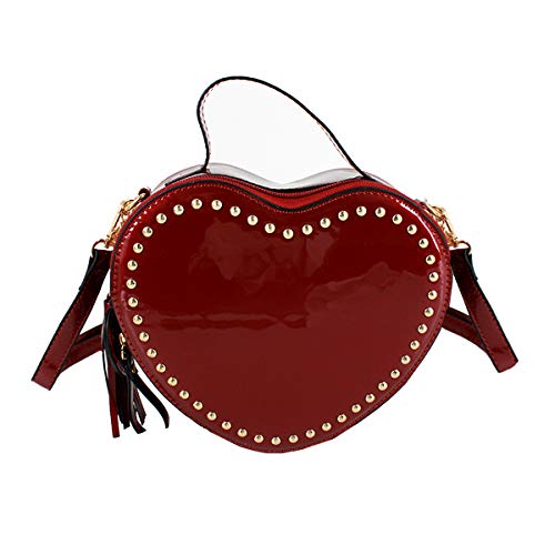 Heart Purse. Mily Women Suede Velvet Heart Shape Evening Bag Purse