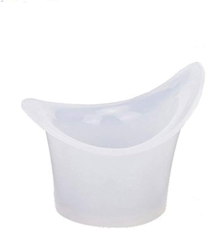 FOYARA Eye Bath Silicone Eye Wash Cup Set of 12 for Refresh