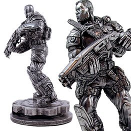 Gears of War Dom Santiago Platinum Statue