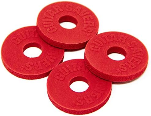 Guitar Savers Premium Strap Locks (2 Pair) - Red