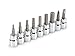 TEKTON 3/8-Inch Drive Hex Bit Socket Set, Inch, 1/8-Inch - 3/8-Inch, 9-Sockets | 1361