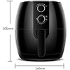 RUXINGGU-Air-Fryer-with-Fast-air-Circulation-System-Using-VORTX-Technology-Tower-Fryer-with-30-Minute-Timer-Temperature-Adjustable-to-45-liters RUXINGGU Air Fryer with Fast air Circulation System, Using VORTX Technology, Tower Fryer, with 30-Minute Timer, Temperature Adjustable to 4.5 liters