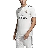 adidas Mens Real Madrid Home Soccer Jersey (White)