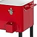 Best Choice Products 80-Quart Rolling Cooler Cart w/Bottle Opener and Catch Tray, Drain Plug – Redthumb 2