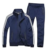 Modern Fantasy Men's Athletic Jogging Seamless Pocket Casual Sweat Suits Active Tracksuit