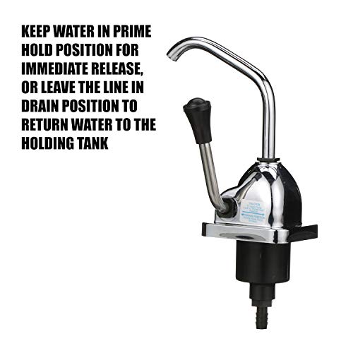 Valterra Rocket Hand Pump For Rv Camper Holding Tank Faucet Pump