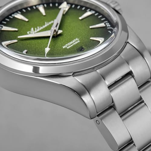 ADDIESDIVE Luxury Automatic Watches for Men 8215 Aovement Luminous 100 M Waterproof Date Display Unisex Minimalist Watch