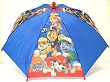 Paw Patrol Boys' Chase and Marshall Umbrella- Figure Handle