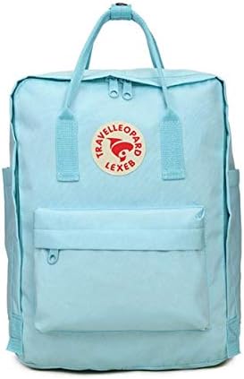 wewwe232783ajshgq Beautiful Travel Backpack,Unisex Fjallraven Kanken Backpack Sport Travel Shoulder Bag Rucksack for Camping, Picnic and Other Outdoor Activities(None Sky blue 16 inches)
