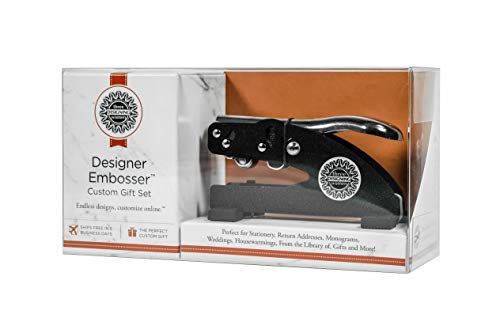 Three Designing Women CLCERT-EMB Personalized Custom Embosser Gift Box