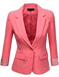 J.TOMSON Womens Classic Boyfriend Blazer