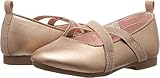 OshKosh B'Gosh Girls' Flora Ballet Flat, Rose, 10 M US Toddler