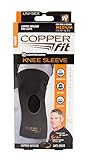 Copper Fit MEDIUM SIZE Copper Infused Knee Sleeve Uni-sex Compression Sleeve 15.5" - 16.5" (Apparel)