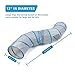 PAWZ Road Cat Toys S Way Cat Collapsible Tunnel for Fat Cat Upgraded Version 12