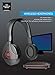 SHARPER IMAGE SHP921-2GB Universal Wireless Headphones For TV (Pack of 2 Headphones), (Black)