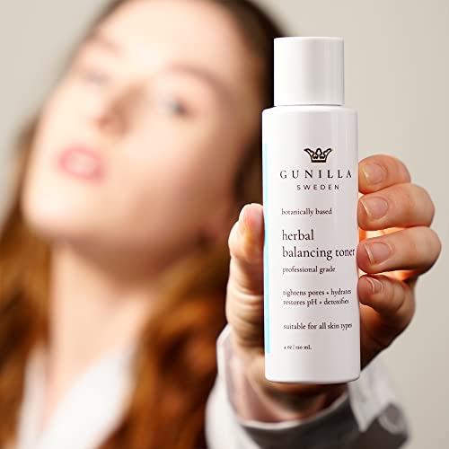 Gunilla Herbal Balancing Toner Soothing, Aloe Vera Based, Antioxidant