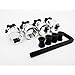 Hot Racing WH17HT01 Hex Hub Adapters 12mm to 17mm W/ 10mm Offset