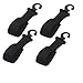 YYST Kayak Paddle Holder Kayak Paddle Clip Kayak Paddle Storage Clip - Attached to Your Pad Eye OR D Rings - Hold Two Paddles - No Paddles Included
