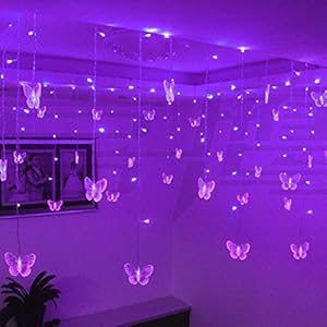Allamp Multicolor Butterfly LED String Strip Holiday Kerstverlichting Garlands 3.5m 100 SMD EU/VS/UK/AU PARTIJD…