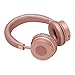 Contixo KB-200 Premium Kids Headphones with Volume Limit Controls (Max 85dB), Bluetooth Wireless Headphones Over-the-Ear with Microphone, Comfortable Cushioning (Rose Gold)