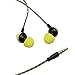 Earphones,Stereo Bass Headphones Music In-Ear Earbuds Headset with Microphone for iPhone iPad Laptop Tablet Android Smartphones (Peak Green)