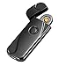 OIIKURY USB Lighter Rechargeable, [Fingerprint Sensor] Electronic Lighter Windproof Flameless No Butane No Gas Lighter (Black)