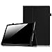 Fintie Surface Pro 7 / Pro 6 Case - Premium Vegan Leather Slim Fit Folio Cover with Stylus Holder, Compatible with Microsoft Surface Pro 5 / Pro 4 / Pro 3 and Type Cover Keyboard (Black)